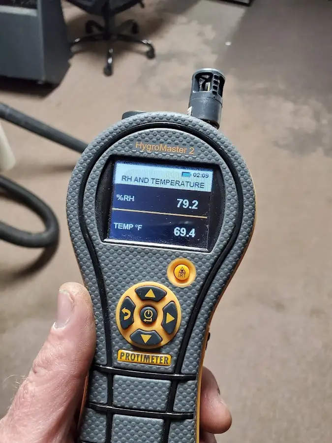 Moisture meter humidity assessment for Fire & Smoke Damage Restoration in Garnet
